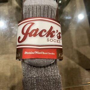 Merino Wool hiking boot Socks - Gray